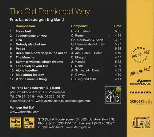 Frits Landesbergen Big Band - The Old Fashioned Way (2012)