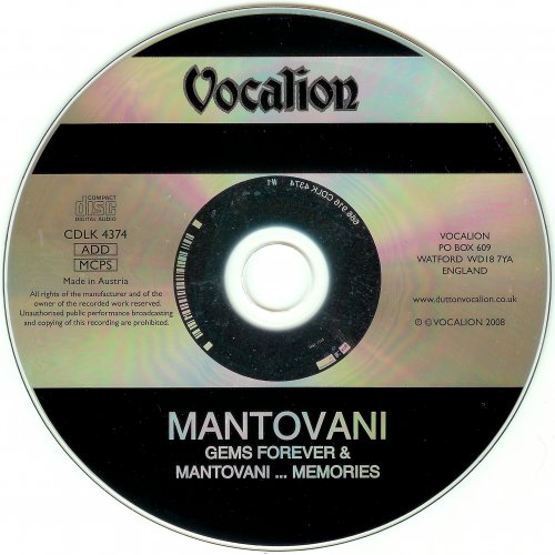 Mantovani - Gems Forever & Mantovani Memories (2008)