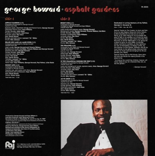 George Howard - Asphalt Gardens (1982) LP
