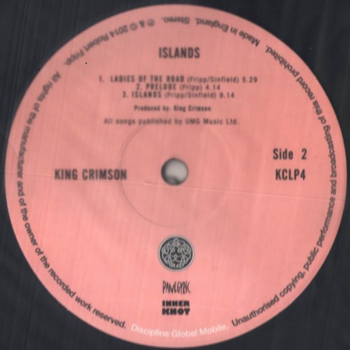 King Crimson - Islands (2014) LP