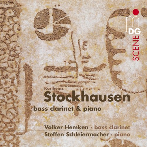 Steffen Schleiermacher, Volker Hemken - Stockhausen: Bass Clarinet & Piano (2007)