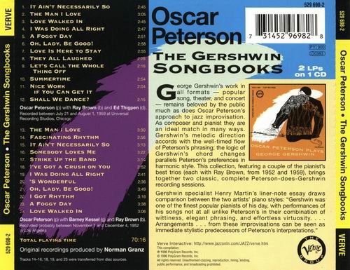 Oscar Peterson - Oscar Peterson Plays George Gershwin Song Book (1996)