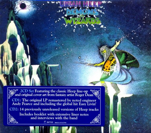 Uriah Heep - Demons And Wizards (1972) {2017, Remastered} CD-Rip