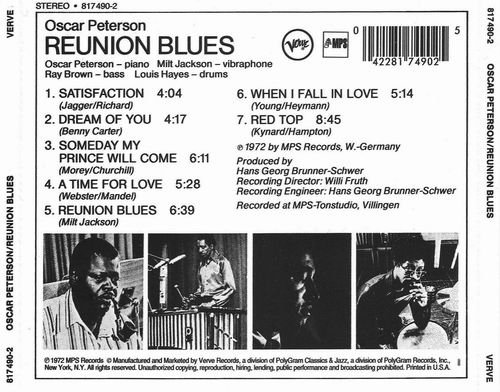 Oscar Peterson - Reunion Blues (1972)