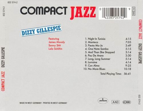 Dizzy Gillespie - Compact Jazz (1987)