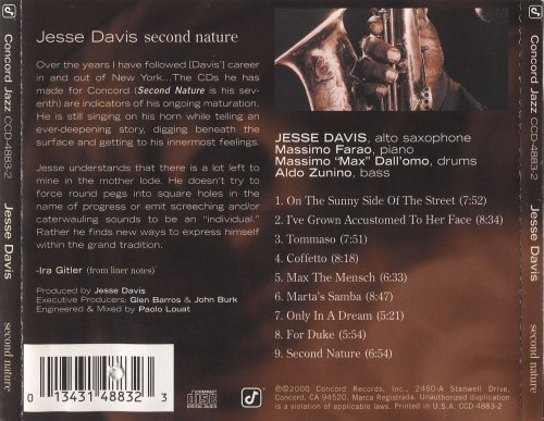 Jesse Davis - Second Nature (2000)