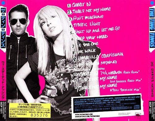 The Ting Tings - We Started Nothing (Japan Edition) (2008)