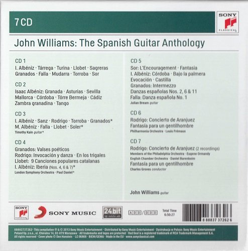 John Williams - The Spanish Guitar Anthology (2013)