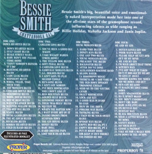 Bessie Smith - Chattanooga Gal (2004) [4CD Box Set]