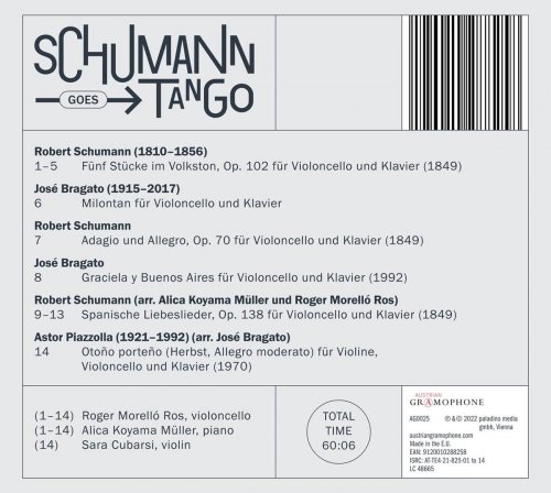 Roger Morelló Ros & Alica Koyama Müller - Schumann Goes Tango (2022)