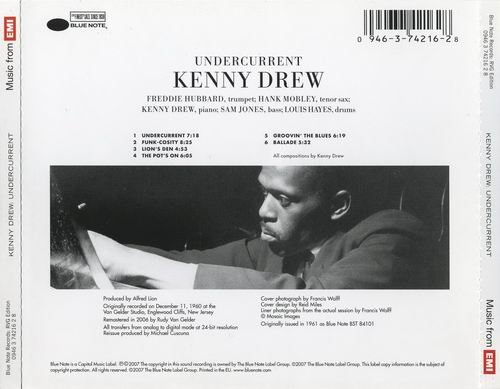 Kenny Drew - Undercurrent (1961) {RVG Edition}