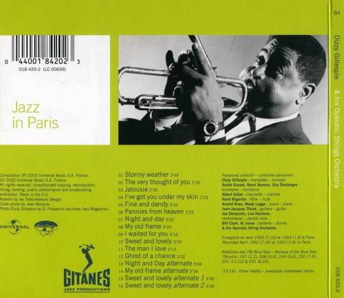 Dizzy Gillespie - Dizzy Gillespie & His Operatic Strings Orchestra (2002)