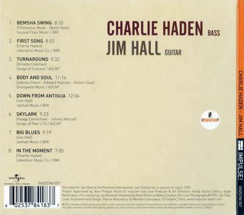 Charlie Haden, Jim Hall - Charlie Haden - Jim Hall (2014) CD Rip