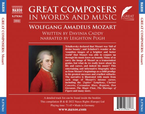 Leighton Pugh - Great Composers in Words & Music: Wolfgang Amadeus Mozart (2022)