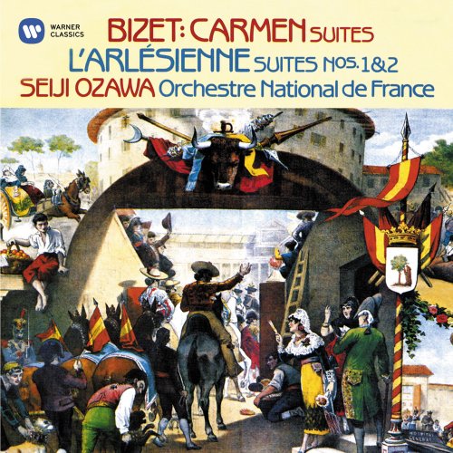 Seiji Ozawa, Orchestre National de France - Bizet: Suites from Carmen & L'Arlésienne (1984)