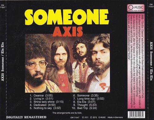 Axis - Someone (Reissue) (1972/2013)