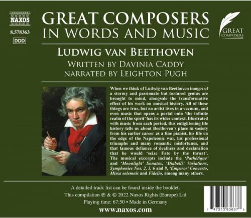 Leighton Pugh - Great Composers in Words & Music: Ludwig van Beethoven (2022)