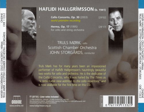 Truls Mørk, Scottish Chamber Orchestra, John Storgårds - Hafliđi Hallgrímsson: Cello Concerto, Herma (2009) CD-Rip