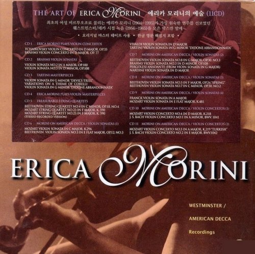 Erica Morini - The Art of Erica Morini (2000) [11CD Box Set]