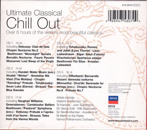 VA - Ultimate Classical Chill Out: The Essential Masterpieces (2005) [5CD Box Set]