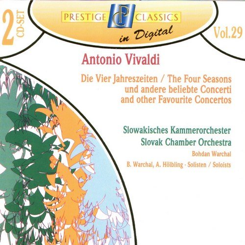 Slovak Chamber Orchestra, Bohdan Warchal - Vivaldi: The Four Seasons & Other Favourite Concertos (1995) CD-Rip