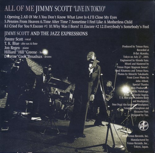 Jimmy Scott - Live in Tokyo (2004)