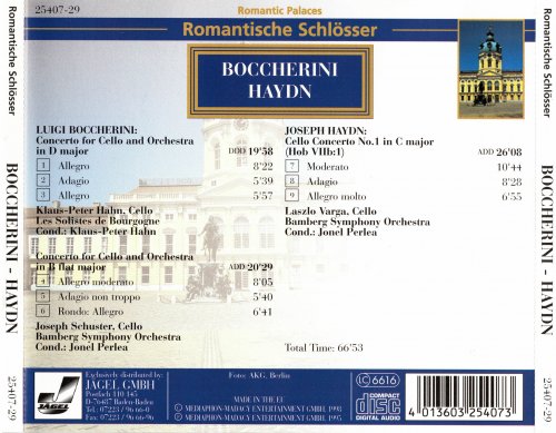 Bamberg Symphony Orchestra, Laszlo Varga - Boccherini, Haydn: The Cello Concertos (1998)