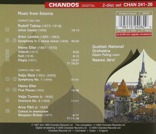 Scottish National Orchestra, Neeme Järvi - Music from Estonia (2005) [Hi-Res]