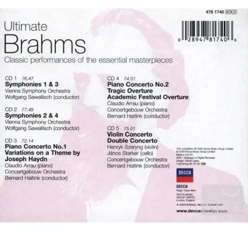 VA - Ultimate Brahms: The Essential Masterpieces (2009) [5CD Box Set]