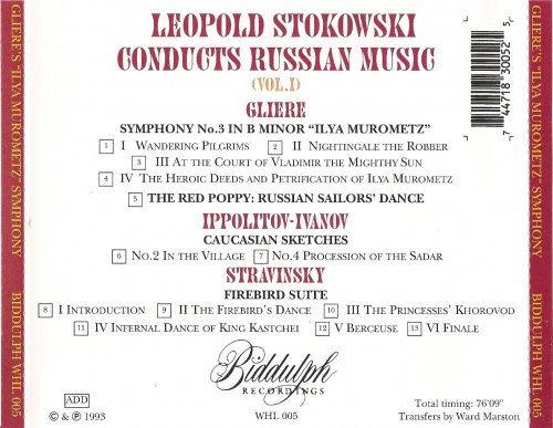 Leopold Stokowski - Stokowski conducts Russian Music Vol. 1 (1993)