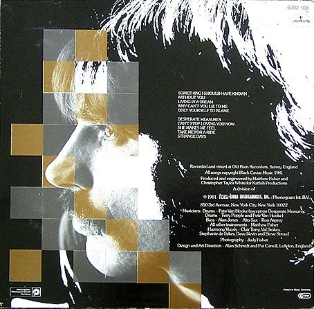 Matthew Fisher ‎- Strange Days (1981) LP