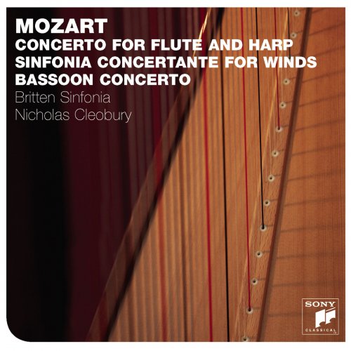 Britten Sinfonia, Nicholas Cleobury - Mozart: Concerto For Flute and Harp (2010)