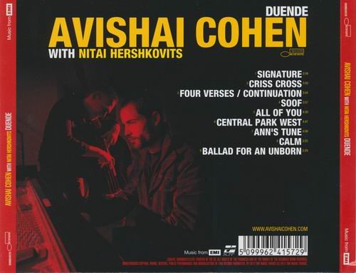 Avishai Cohen With Nitai Hershkovits - Duende (2012) CD Rip