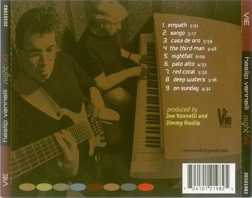 Jimmy Haslip featuring Joe Vannelli - NightFall (2010) CD Rip