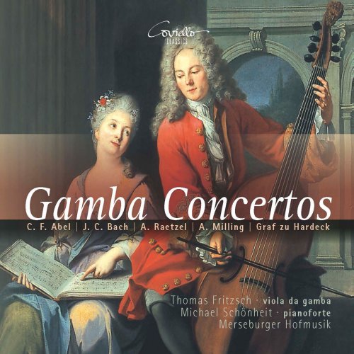 Thomas Fritzsch, Michael Schönheit, Merseburger Hofmusik - Gamba Concertos (The Viola da Gamba in the Spotlight) (2017)