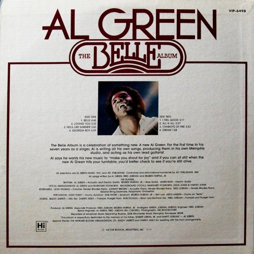 Al Green - The Belle Album (1978) LP