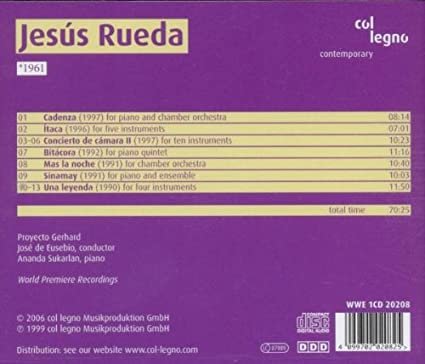 Jesus Rueda - Chamber Works (2006)