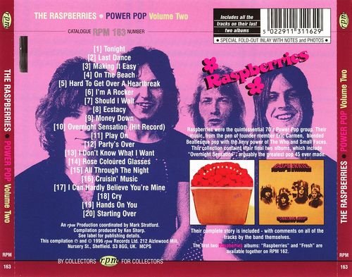 Raspberries - Power Pop, Volume Two (1996) CD-Rip