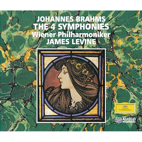 Anne Sofie von Otter, Wiener Philharmoniker & James Levine - Brahms: Symphonies Nos. 1-4, Alto-Rhapsody & Tragic Overture (1996)