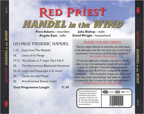 Red Priest - Handel in the Wind (2015)