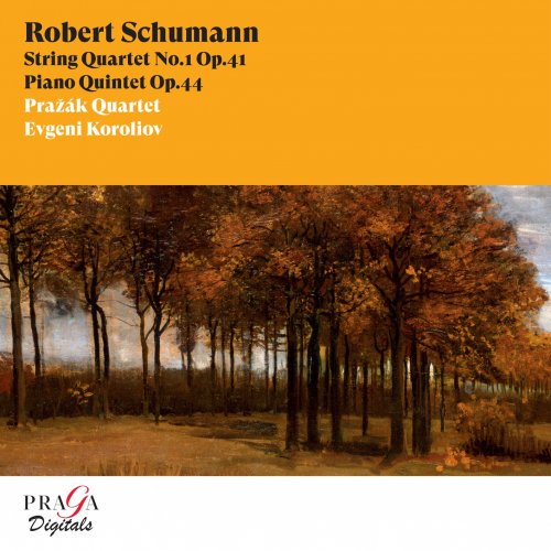 Prazak Quartet & Evgeni Koroliov - Robert Schumann: String Quartet No. 1, Piano Quintet (2022) [Hi-Res]