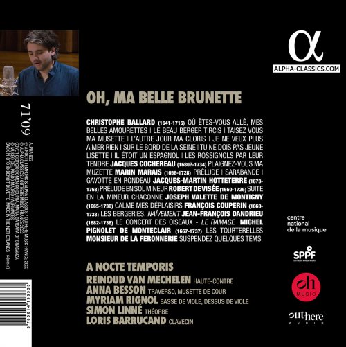 Reinoud Van Mechelen & A Nocte Temporis - Oh, ma belle brunette (2022) [Hi-Res]