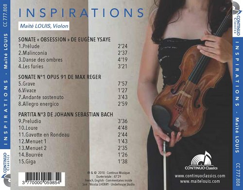 Maïté Louis - Inspirations (2018) [Hi-Res]