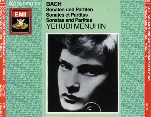 Yehudi Menuhin -  J.S.Bach: Sonatas and Partitas for violin solo No. 1 - 3 (1989)