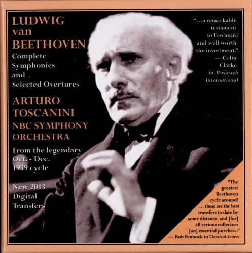 Arturo Toscanini - Beethoven: Complete Symphonies, Overtures (2013) [5CD Box Set]