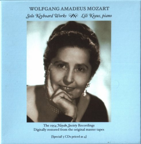 Lili Kraus - Mozart: Solo Keyboard Works (2006) [5CD Box Set]