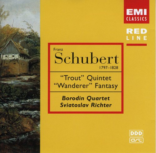 Borodin Quartet, Sviatoslav Richter - Schubert: "Trout" Quintet, "Wanderer" Fantazy (1998)