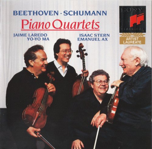 Emanuel Ax, Isaac Stern, Jaime Laredo, Yo-Yo Ma - Beethoven, Schumann: Piano Quartets (1994) CD-Rip