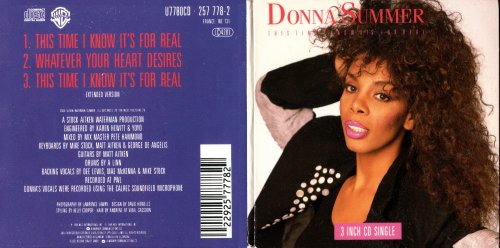 Donna Summer - This Time I Know It's For Real (Maxi Single) (1989)
