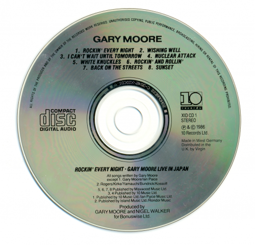 Gary Moore - Rockin' Every Night (1986)